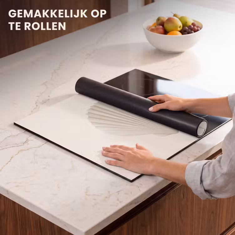 Inductie beschermer - Schelp - Minimalistisch - Wit — 7