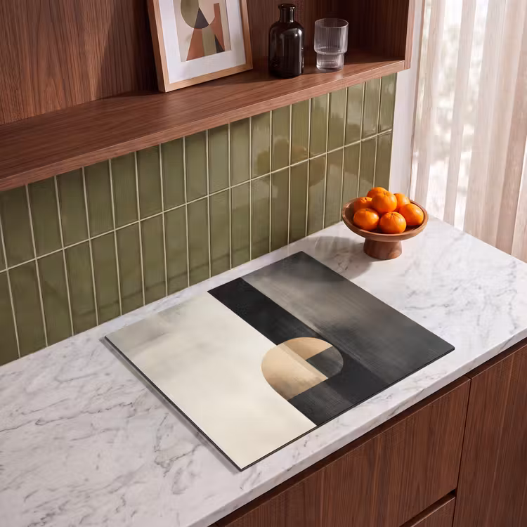 Inductie beschermer - Vormen - Modern - Zwart — 4