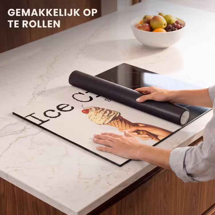Inductie beschermer - Ice cream - Softijs - Kleurrijk - Kers — 7