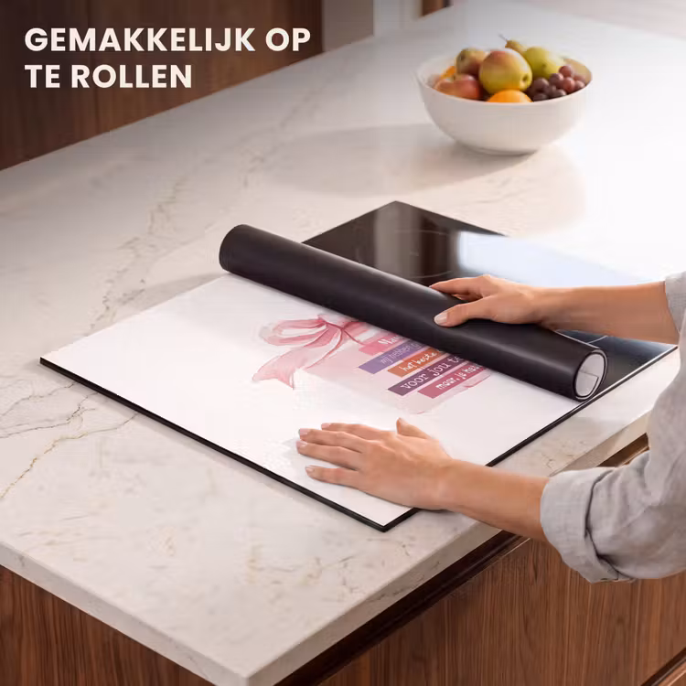 Inductie beschermer - Cadeau - Strik - Tekst - Roze — 7