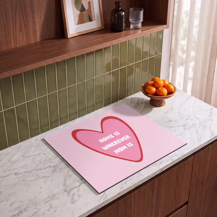 Inductie beschermer - Quote - Moeder - Roze — 4