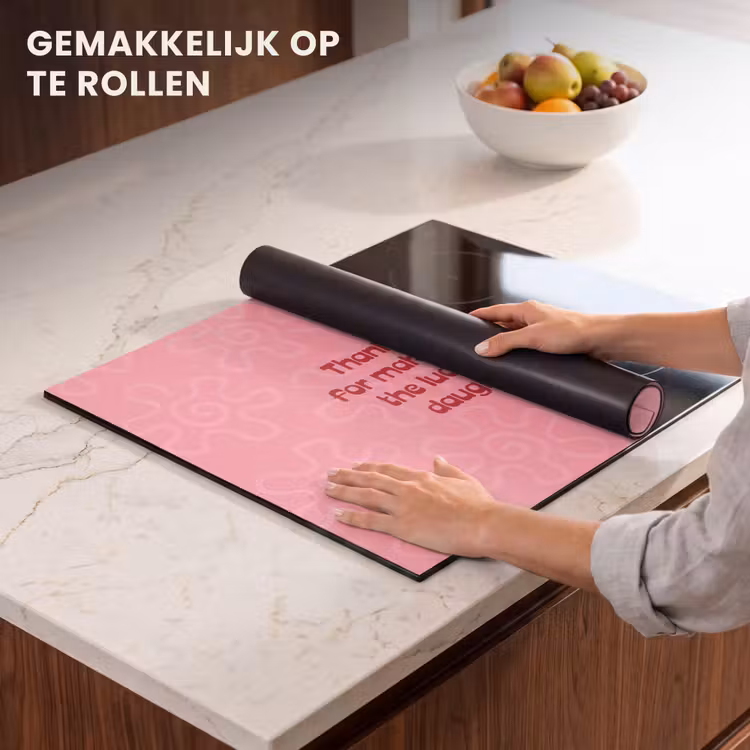 Inductie beschermer - Tekst - Rood - Moederdag — 7