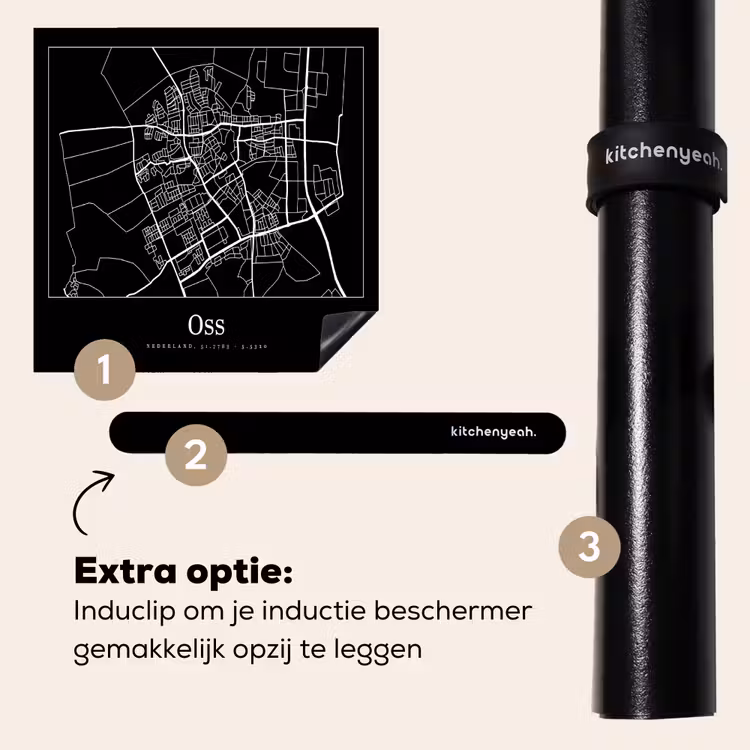 Inductie beschermer - Oss - Plattegrond - Stadskaart - Kaart — 8