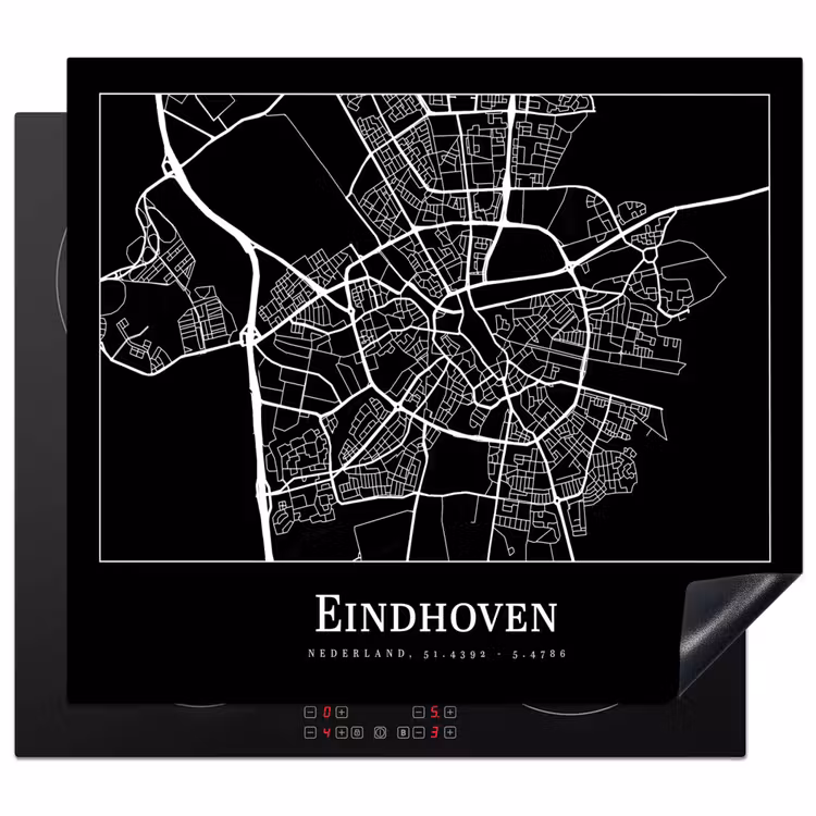 Inductie beschermer - Plattegrond - Eindhoven - Kaart - Stadskaart — 1