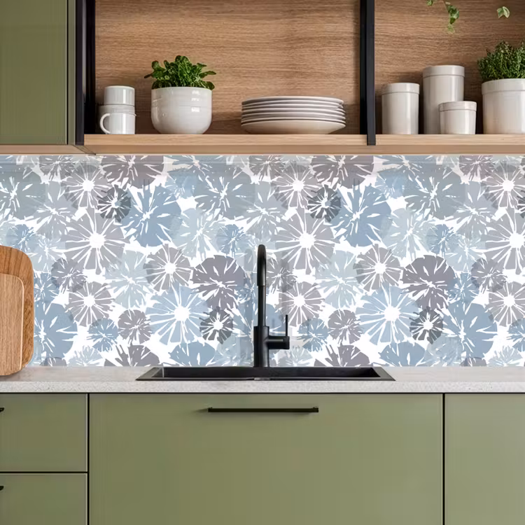 Keuken achterwand - Bloemen - Abstract - Patroon — 7