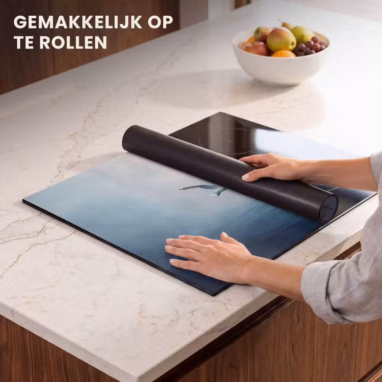 Inductie beschermer - Meeuw - Wit - Zee - Mistig — 7
