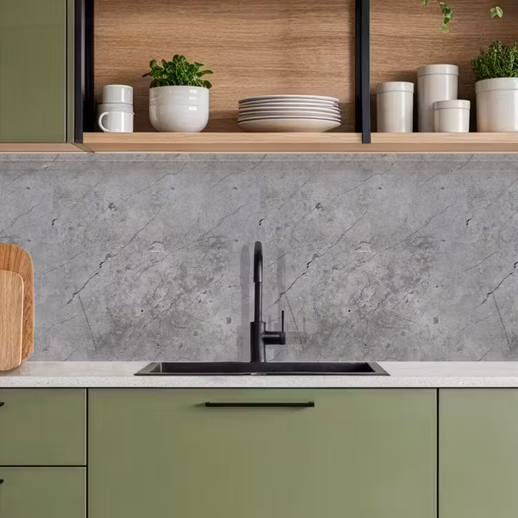 Keuken achterwand - Patronen - Beton - Oud — 7