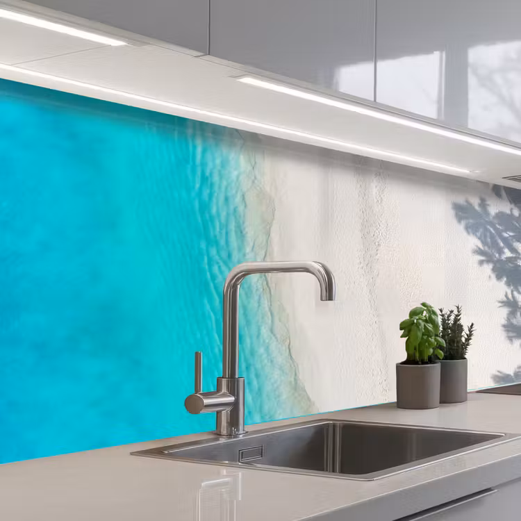 Keuken achterwand - Landschap - Zee - Strand — 2