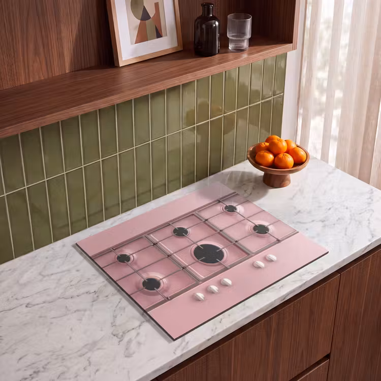Inductie beschermer - Gasfornuis - Modern - Roze — 4
