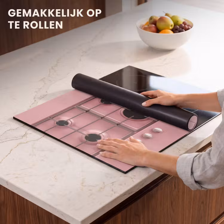 Inductie beschermer - Gasfornuis - Modern - Roze — 7