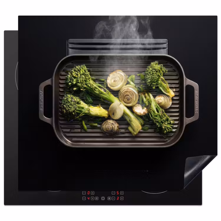 Inductie beschermer - Koken - Grillpan - Groenten — 1