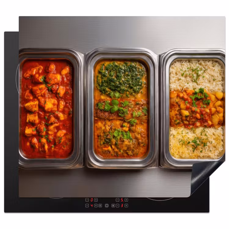 Inductie beschermer - Buffet - Eten - Kleurrijk — 1