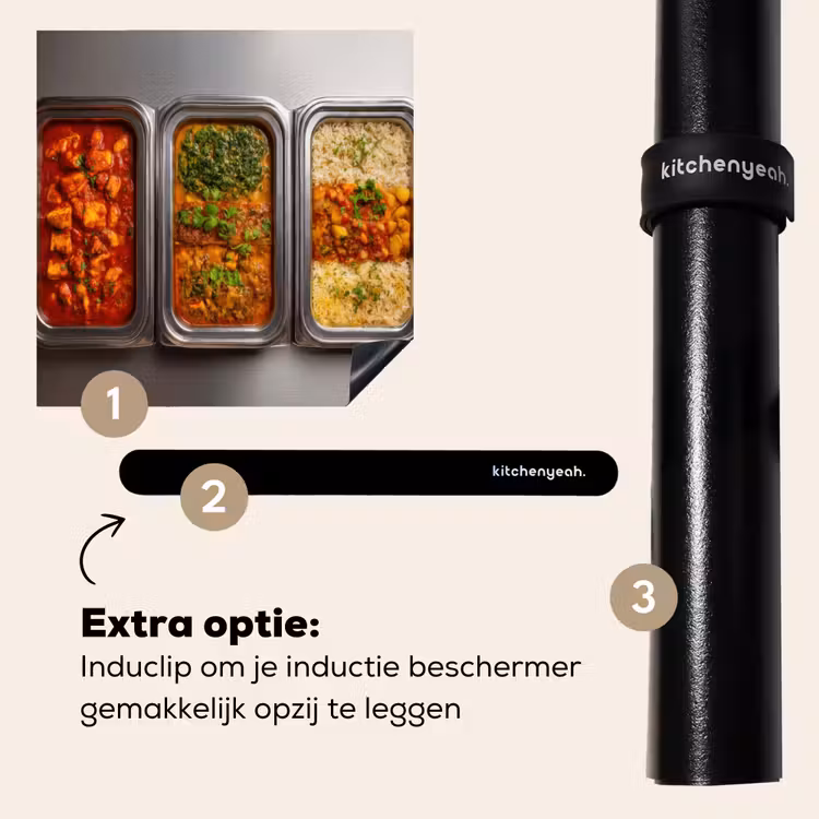 Inductie beschermer - Buffet - Eten - Kleurrijk — 8