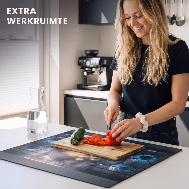 Inductie beschermer - Gasfornuis - Eten - Pan — 5