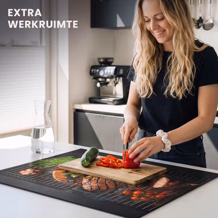 Inductie beschermer - Grill - Eten - Barbecue — 2