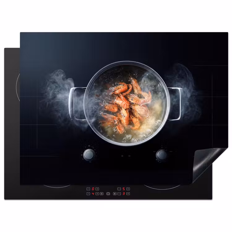 Inductie beschermer - Koken - Garnaal - Pan — 1