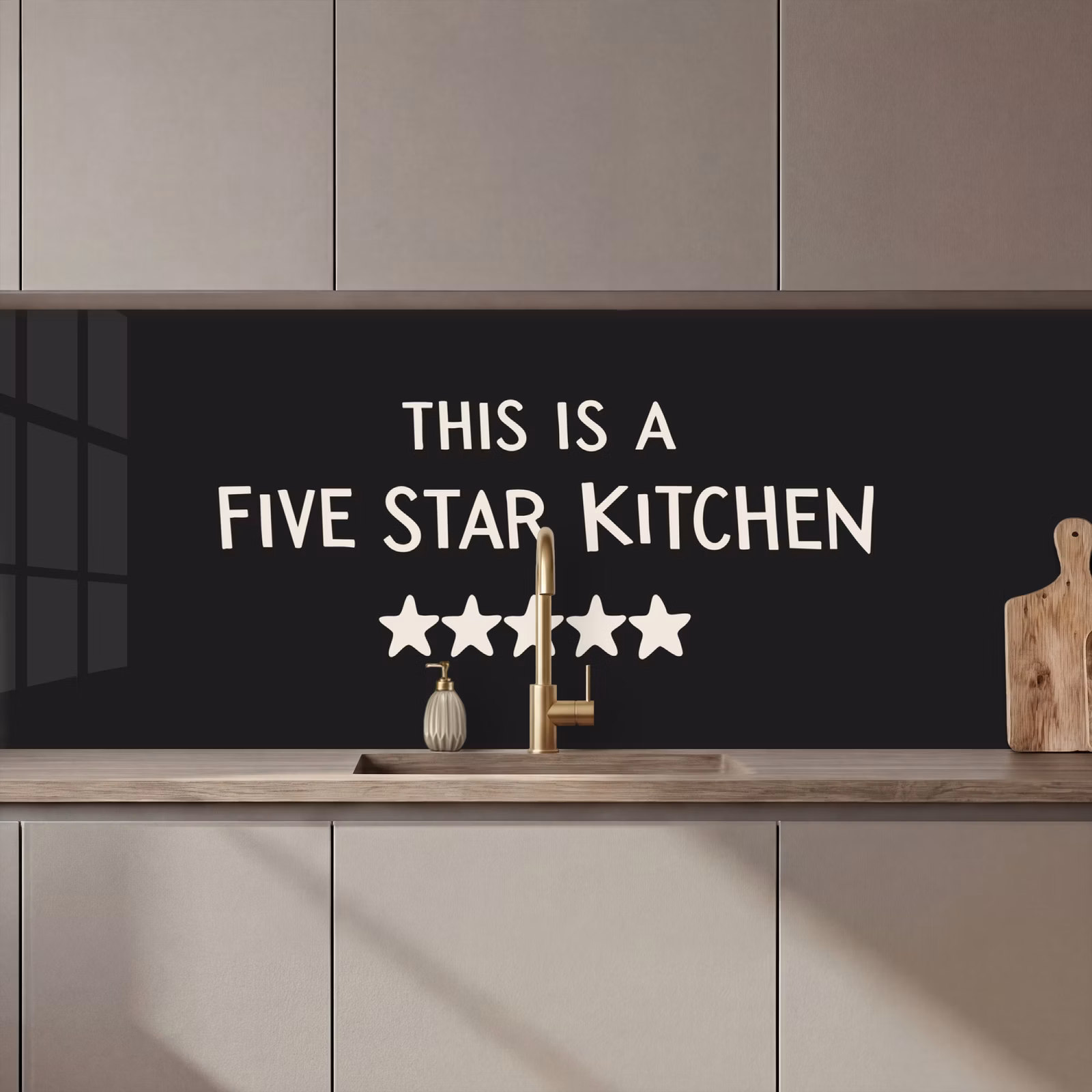 Keuken achterwand - This is a five star kitchen — 1