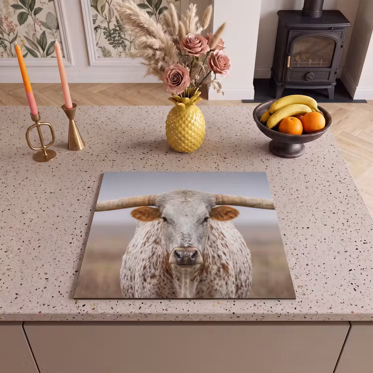 Inductie beschermer - Longhorn - Grasveld - Dier — 3