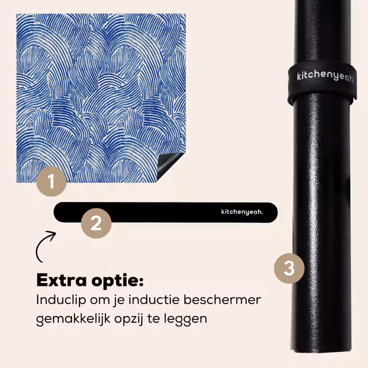 Inductie beschermer - Modern - Abstract - Blauw — 8
