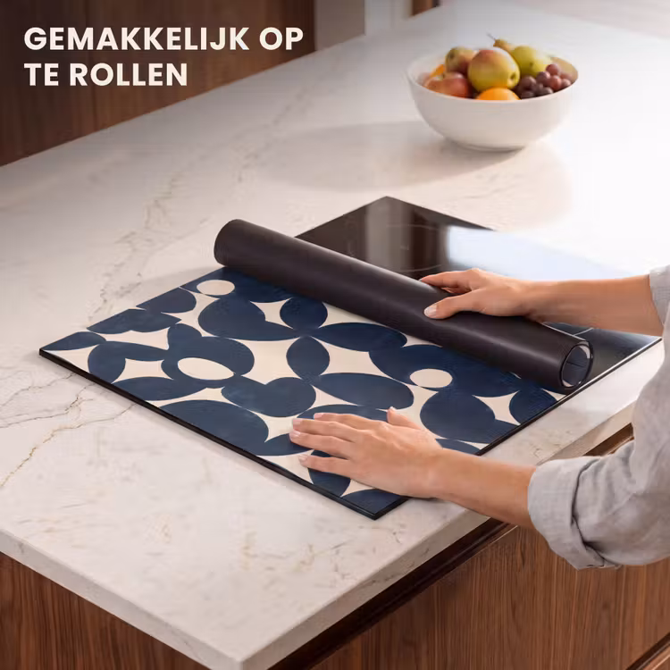 Inductie beschermer - Modern - Geometrisch - Blauw — 7
