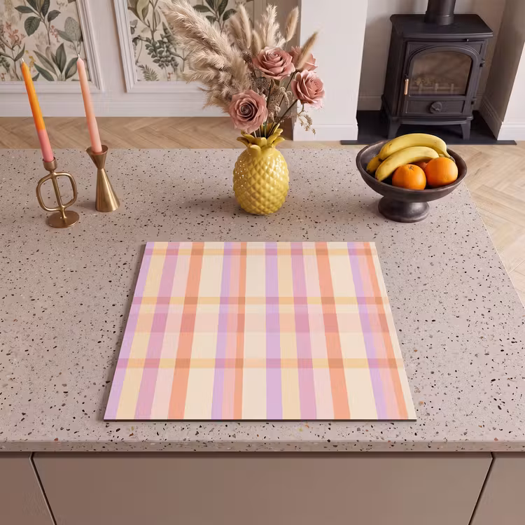 Inductie beschermer - Pastel - uitpatroon - Geometrisch — 3