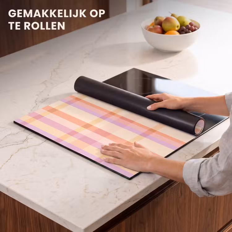 Inductie beschermer - Pastel - uitpatroon - Geometrisch — 7