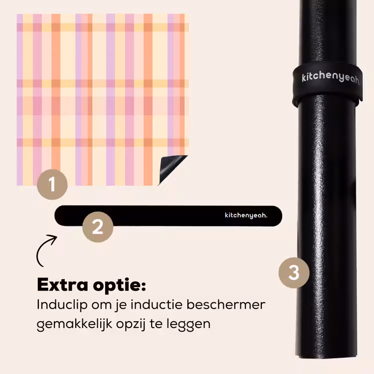 Inductie beschermer - Pastel - uitpatroon - Geometrisch — 8