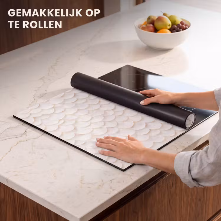 Inductie beschermer - Schubben - Wit - Elegant — 7