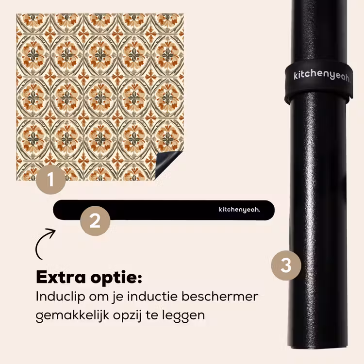 Inductie beschermer - Elegant - Antiek - Kleurrijk — 8