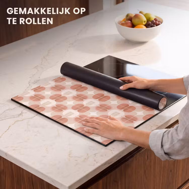 Inductie beschermer - Retro - Klassiek - Roze — 7