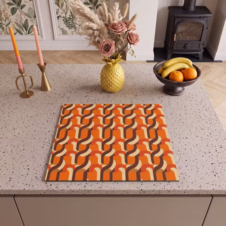 Inductie beschermer - Retro - Modern - Kleurrijk — 3