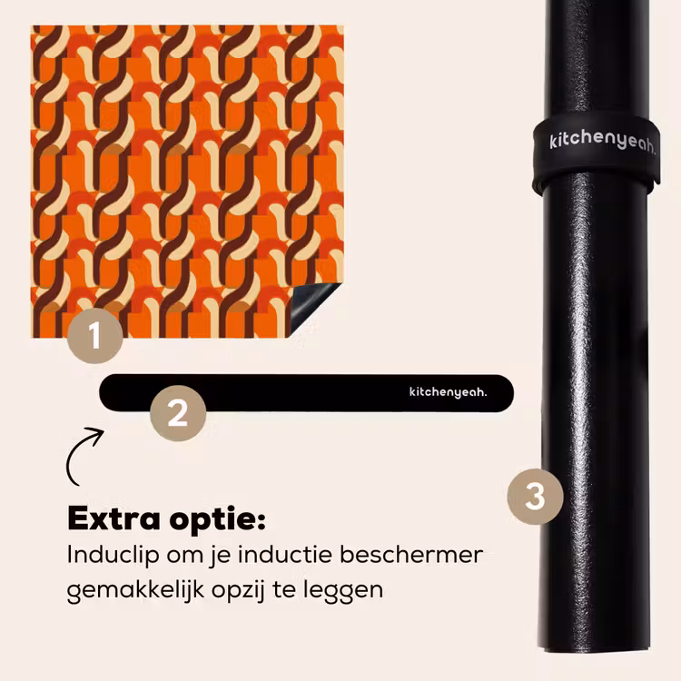 Inductie beschermer - Retro - Modern - Kleurrijk — 8