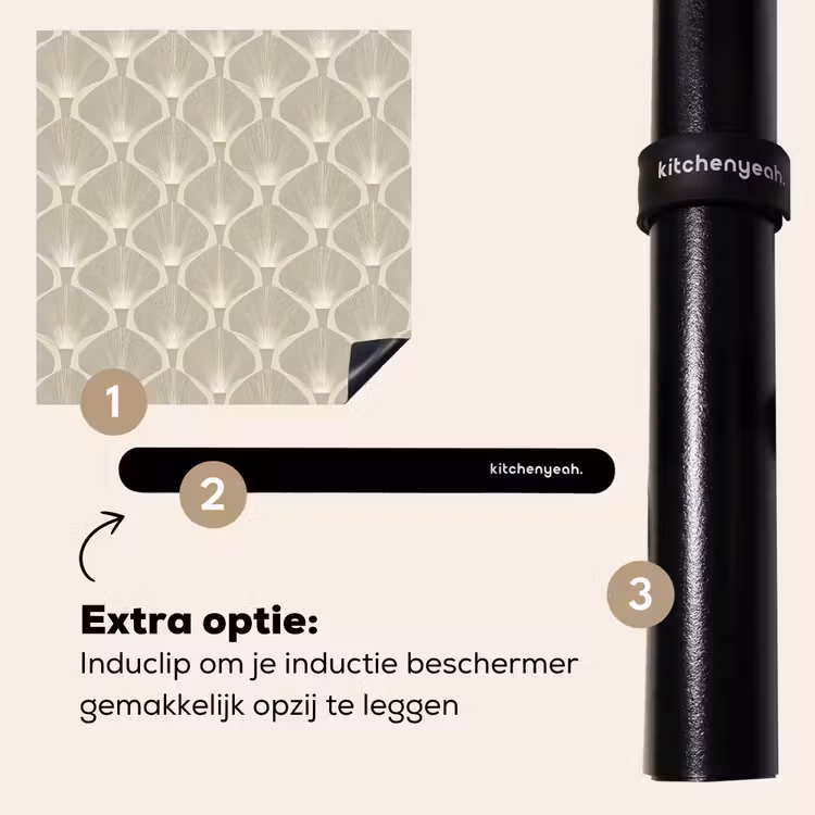 Inductie beschermer - Paneel - Ginkgo - Zand — 8
