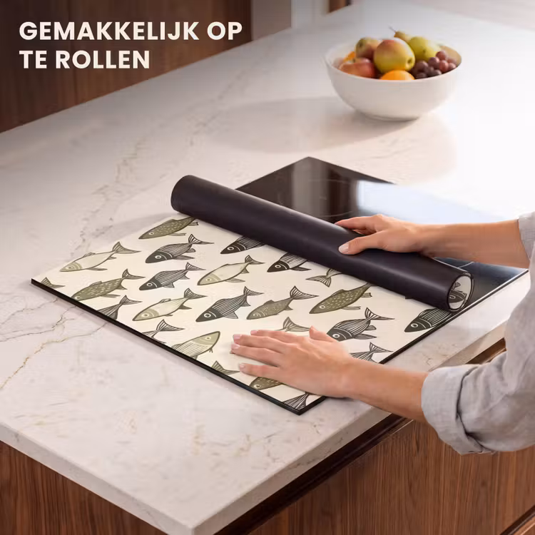 Inductie beschermer - Vissen - Klassiek - Groen — 7