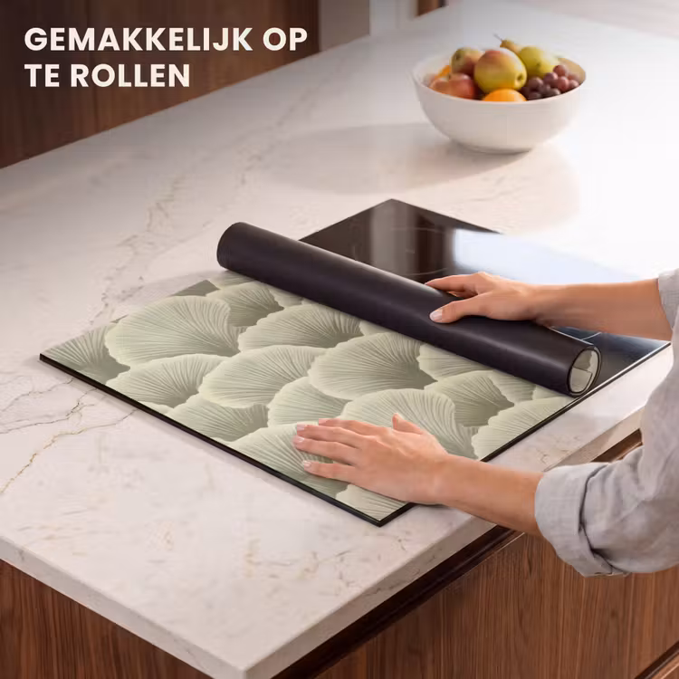 Inductie beschermer - Waaier - Blad - Groen — 7