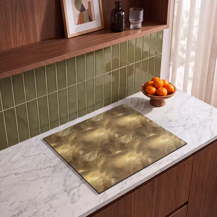 Inductie beschermer - Palm - Waaier - Goud — 4