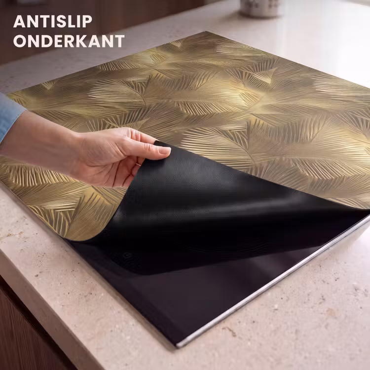 Inductie beschermer - Palm - Waaier - Goud — 6