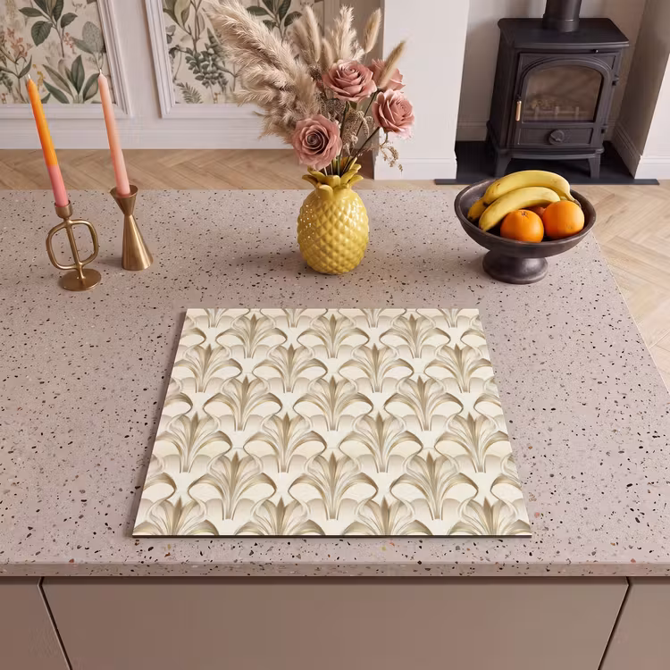 Inductie beschermer - Ornament - Barok - Goud — 3