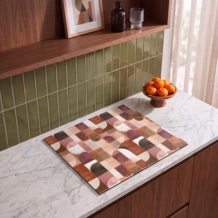 Inductie beschermer - Geometrie - Modern - Retro — 4