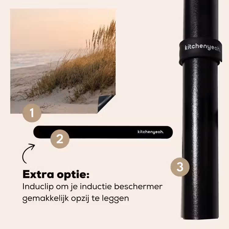 Inductie beschermer - Duinlandschap - Zonsondergang - Strand — 8