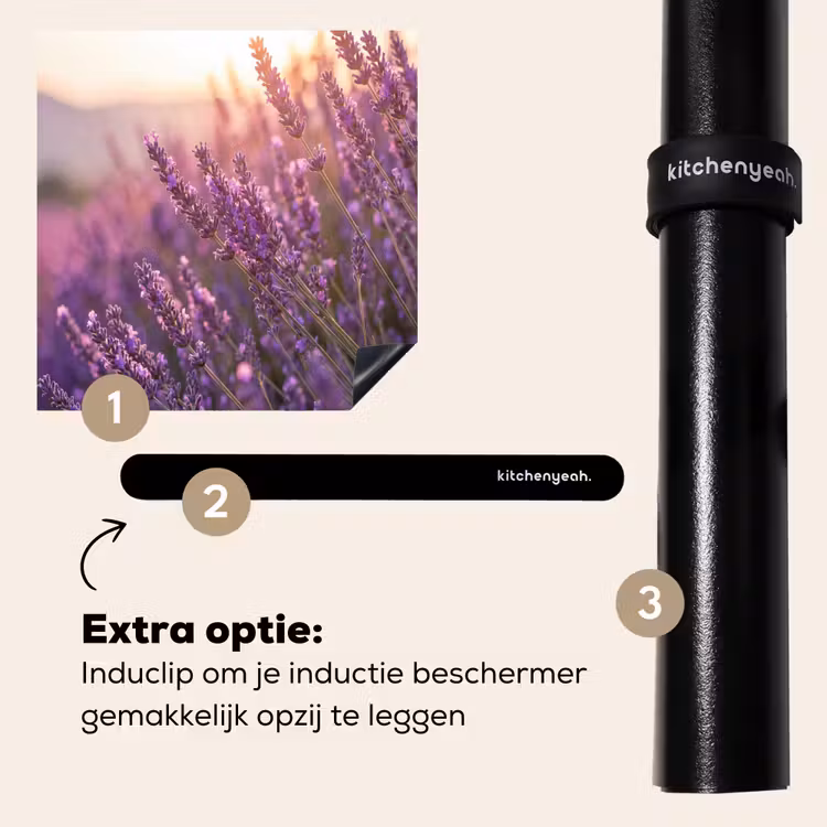 Inductie beschermer - Lavendel - Paars - Zonlicht — 8