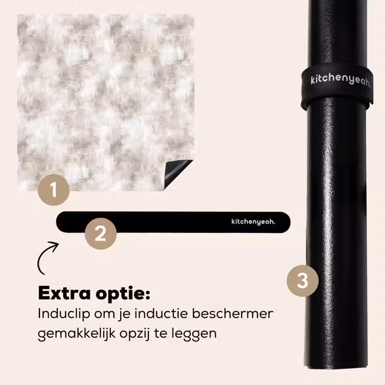 Inductie beschermer - Organisch - Patroon - Gemêleerd — 8