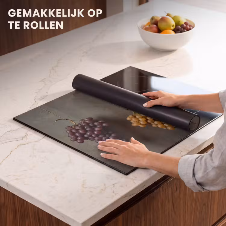 Inductie beschermer - Druiven - Kleurrijk - Muur — 7