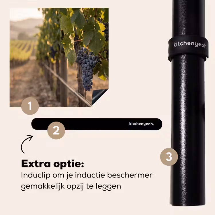 Inductie beschermer - Druiven - Wijngaard - Zonlicht — 8