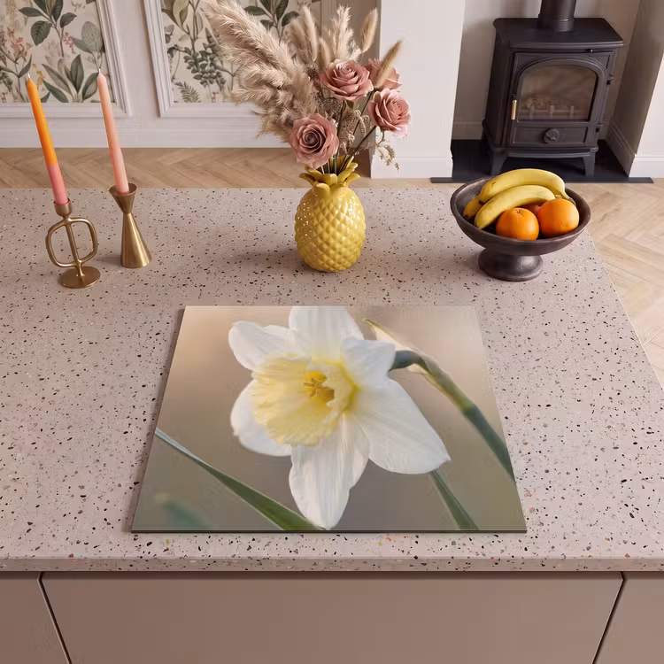 Inductie beschermer - Narcis - Bloem - Minimalistisch — 3