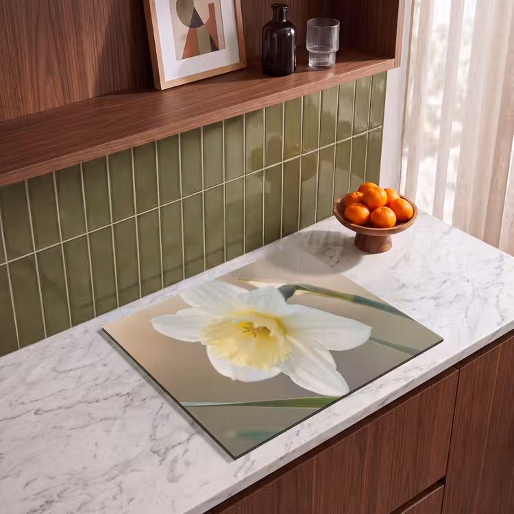 Inductie beschermer - Narcis - Bloem - Minimalistisch — 4