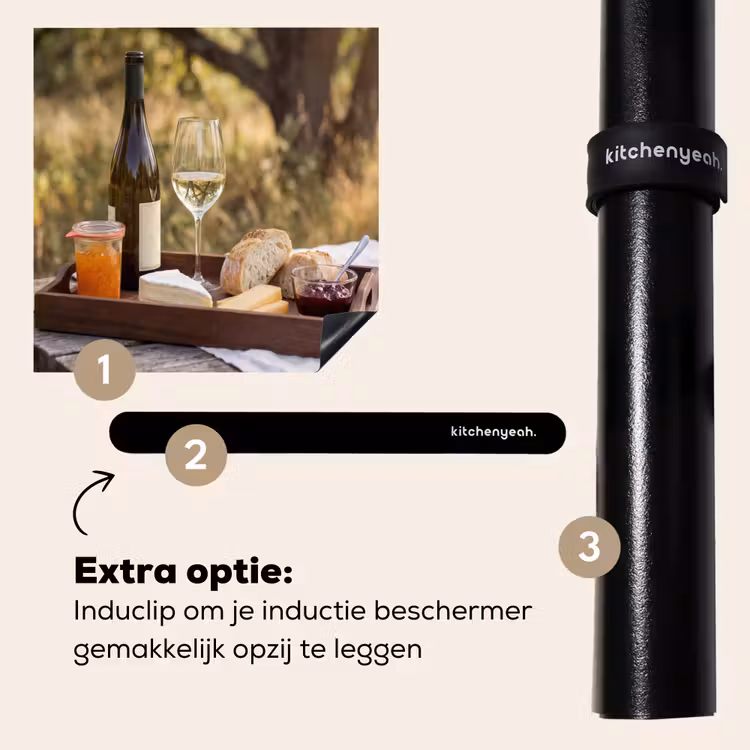 Inductie beschermer - Picknick - Wijn - Kaasplankje — 8