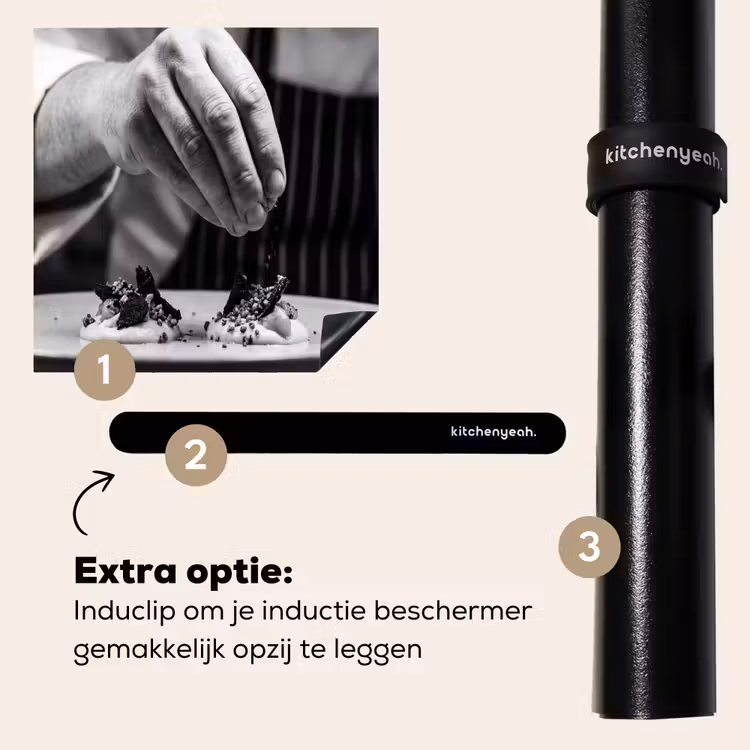 Inductie beschermer - Chef - Garnering - Gerecht — 8