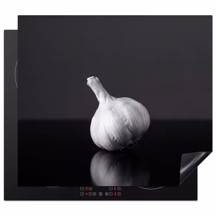 Inductie beschermer - Knoflook - Zwart - Wit — 1
