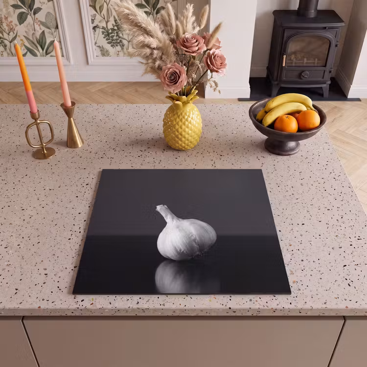 Inductie beschermer - Knoflook - Zwart - Wit — 3